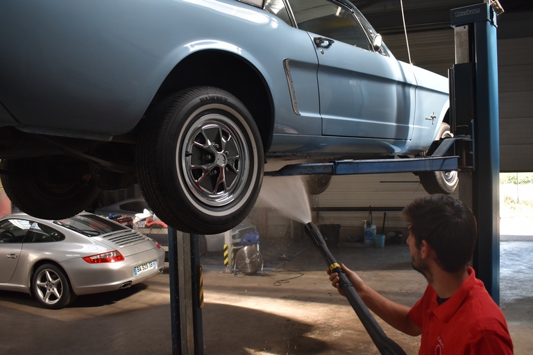 4. Le nettoyage du chssis