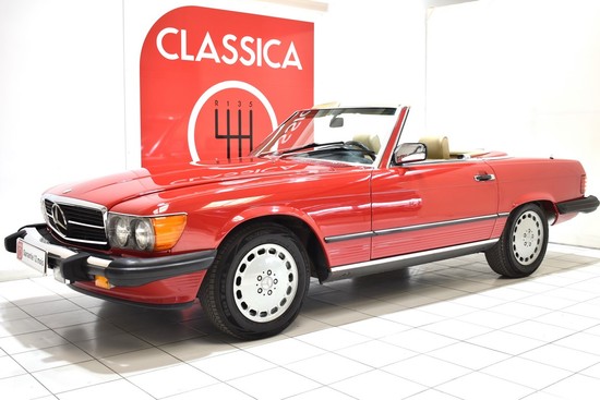 MERCEDES - 560 SL + Hrd Top